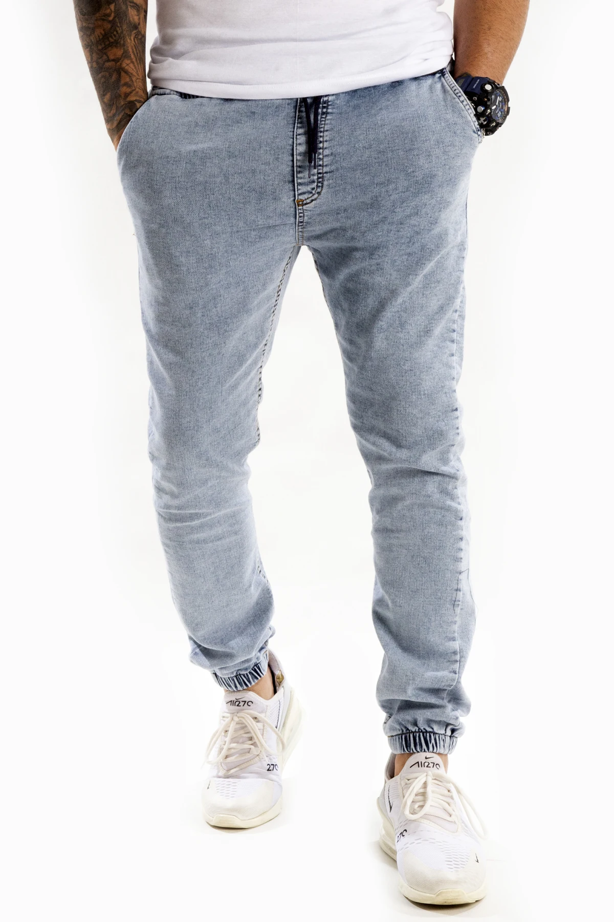 DeepSEA Paçasi and Beli Fitted Lace-Up Men Jeans Pants 2100194 
DeepSEA Paçasi and Beli Fitted Lace-Up Men Jeans Pants 2100194