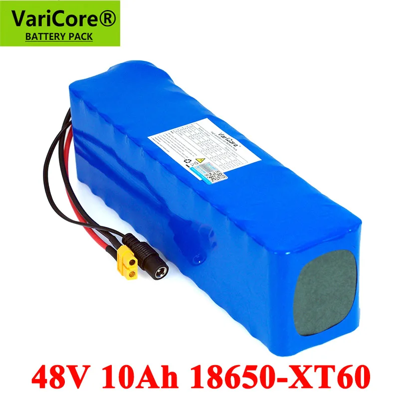 Литий-ионный аккумулятор VariCore для электровелосипеда 48 В 10 Ач 13s3p18650 1000 Вт XT60 54 6 в |