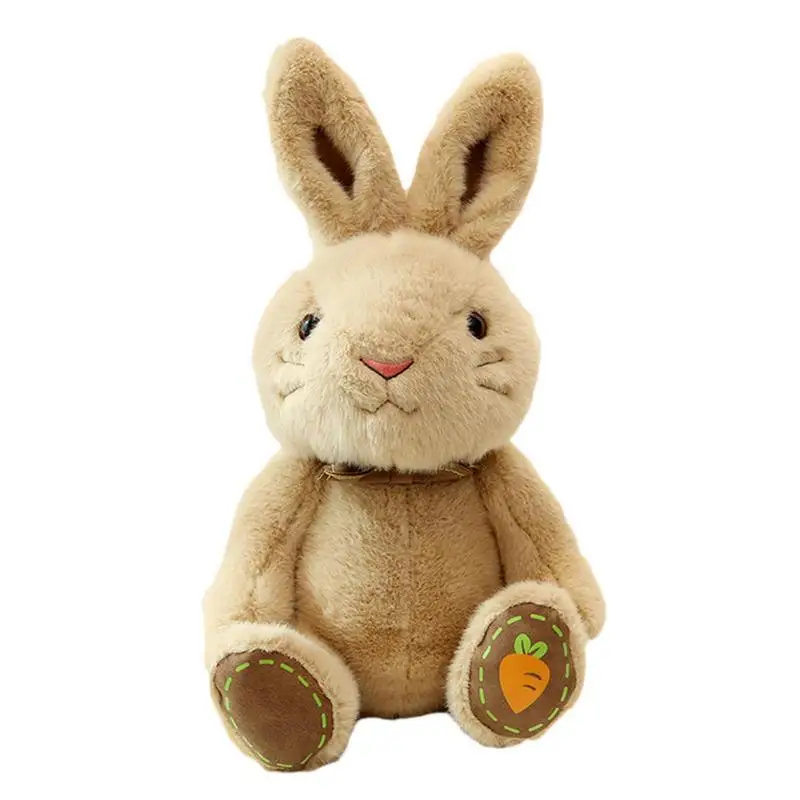 

Плюшевый кролик, милый Пасхальный кролик, плюшевые набивные животные, плюшевые игрушки, 9 дюймов, реалистичный мягкий набивной кролик, кукла, подарок, куклы для детей