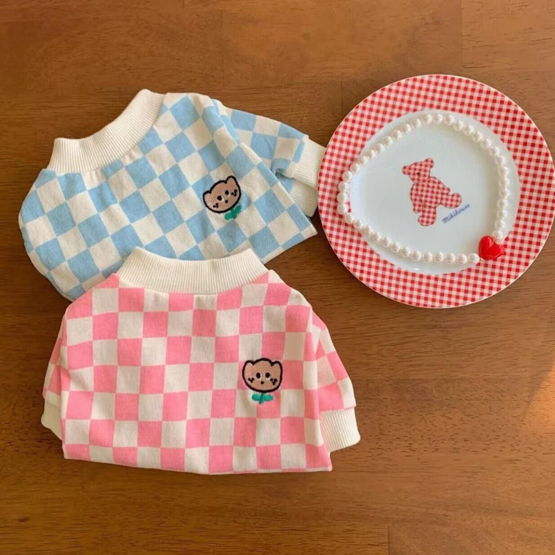 Classic Plaid Puppy Clothes Pet teddy Summer Clothes More Breathable Than Bear Pullover Pet Two-legged Clothes
Classic Plaid Puppy Clothes Pet teddy Summer Clothes More Breathable Than Bear Pullover Pet Two-legged Clothes