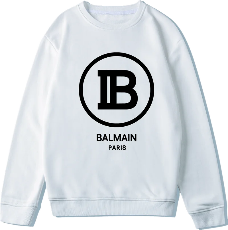 Balmain Hoodies & Sweatshirts Unisex Logo Letter Printed Long Sleeve Crew Neck Pullover Casual Sweatshirts
Balmain Hoodies & Sweatshirts Unisex Logo Letter Printed Long Sleeve Crew Neck Pullover Casual Sweatshirts