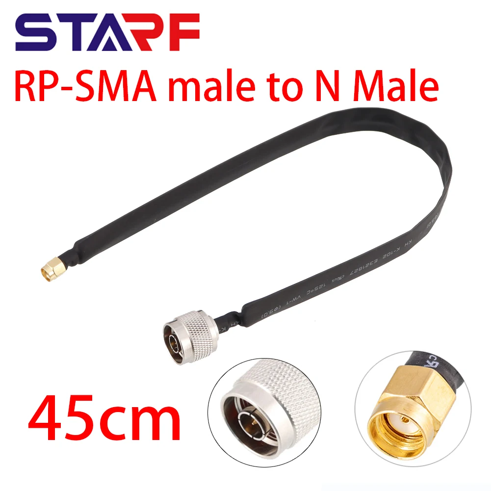 RP-SMA Male To N Male 1-Pack Flat Window-Coaxial Extension Pigtail 45cm RP-SMA Male To RP-SMA Female Compatible With 802.11ac
RP-SMA Male To N Male 1-Pack Flat Window-Coaxial Extension Pigtail 45cm RP-SMA Male To RP-SMA Female Compatible With 802.11ac