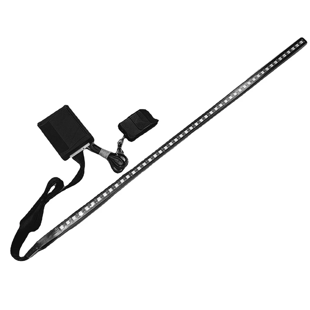 Car Strobe Lighting Strip Scanner Knight Night Rider Bar 48 LED RGB 22 Inch Flashing Lamp Tools 12V Pickup SUVs
Car Strobe Lighting Strip Scanner Knight Night Rider Bar 48 LED RGB 22 Inch Flashing Lamp Tools 12V Pickup SUVs