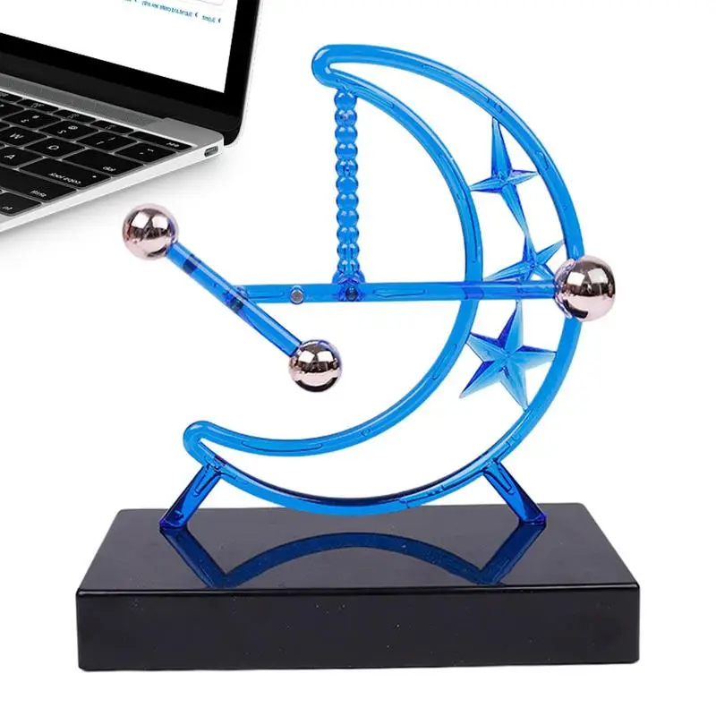 Perpetual Motion Machine Energy Ball Desk Toys Moon Shaped Non-Stop Desktop Decoration Toys For Kids Battery Powered Kinetic
Perpetual Motion Machine Energy Ball Desk Toys Moon Shaped Non-Stop Desktop Decoration Toys For Kids Battery Powered Kinetic