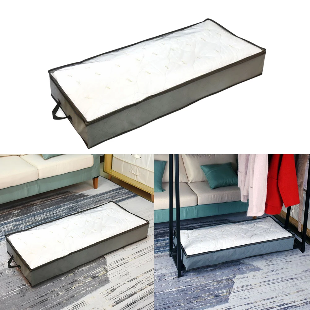 Foldable Under Bed Bags Large Under Bed Storage Boxes Thick Breathable Underbed Clothes Storage Bags Zippered Organizer
Foldable Under Bed Bags Large Under Bed Storage Boxes Thick Breathable Underbed Clothes Storage Bags Zippered Organizer