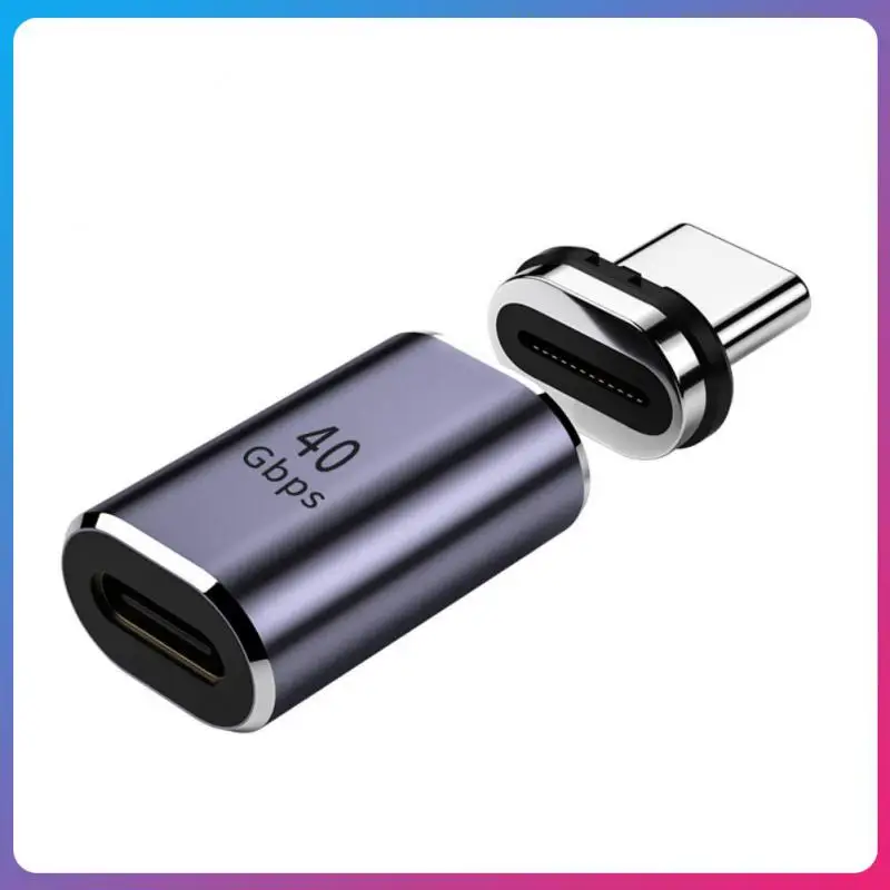 8k@60hz Usb C To Type C Converter Pd Charger 40gbps 100w Fast Charging Magnet Data Transfer Office Accessories Aluminum Alloy
8k@60hz Usb C To Type C Converter Pd Charger 40gbps 100w Fast Charging Magnet Data Transfer Office Accessories Aluminum Alloy