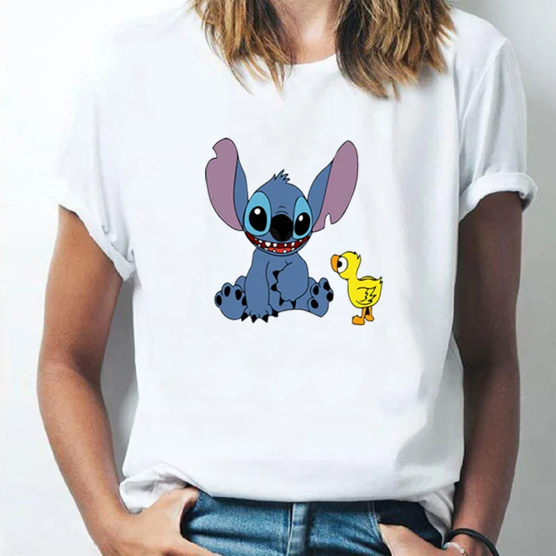 Disney animation Stitch short sleeve teenagers casual short sleeve summer students short sleeve ladies round neck T-shirt
Disney animation Stitch short sleeve teenagers casual short sleeve summer students short sleeve ladies round neck T-shirt