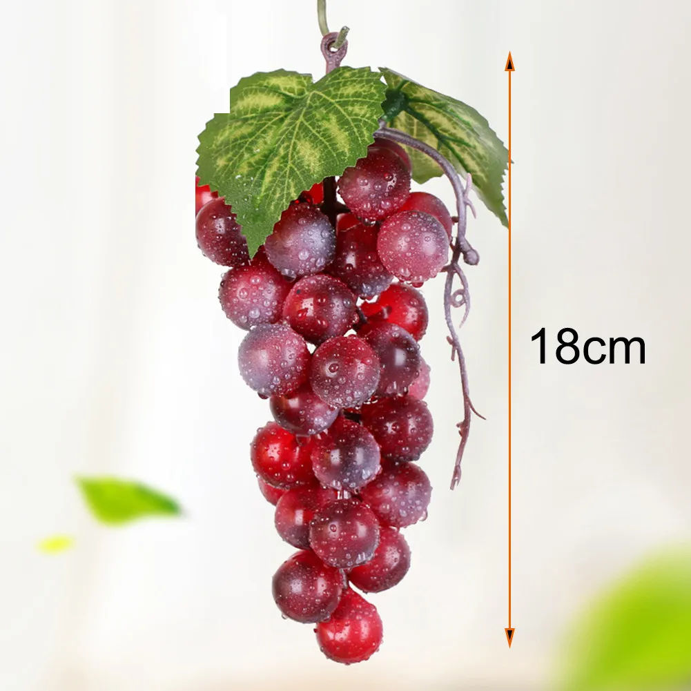 New Artificial Decor Grape Home Fake Fruit PVC Party Plant Crafts Display Food Lifelike Office Play Toys Props
New Artificial Decor Grape Home Fake Fruit PVC Party Plant Crafts Display Food Lifelike Office Play Toys Props