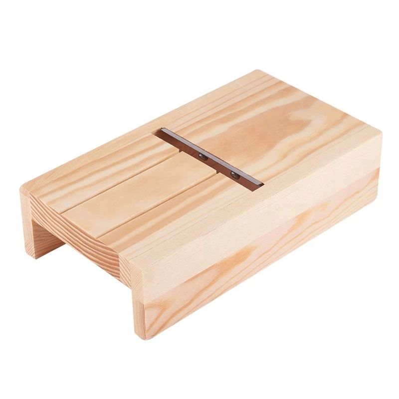Practical for Sharp Soap Cutter Wooden Box for creative candles Loaf Cutter Mold
Practical for Sharp Soap Cutter Wooden Box for creative candles Loaf Cutter Mold