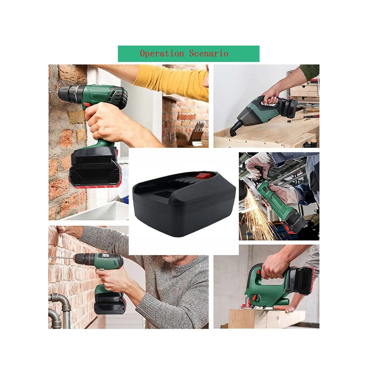 Battery Converter for 18V Battery Conversion for 18V PBA Lithium Battery for Green Tool
Battery Converter for 18V Battery Conversion for 18V PBA Lithium Battery for Green Tool