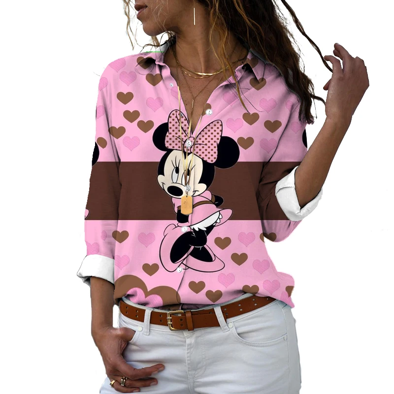 Disney Fashion Brand Cartoon Donald Duck New Long-sleeved Shirt Women's Korean Version Loose and Lazy Wind Jacket
Disney Fashion Brand Cartoon Donald Duck New Long-sleeved Shirt Women's Korean Version Loose and Lazy Wind Jacket