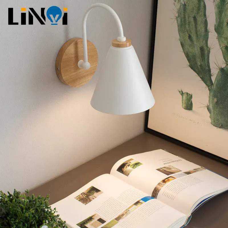 Wall Lamp Modern Wall Light Sconce for Restaurant Reading Room Porch Aisle Nordic Wall Lamp Wooden Wall Light Bedroom Bedside
Wall Lamp Modern Wall Light Sconce for Restaurant Reading Room Porch Aisle Nordic Wall Lamp Wooden Wall Light Bedroom Bedside