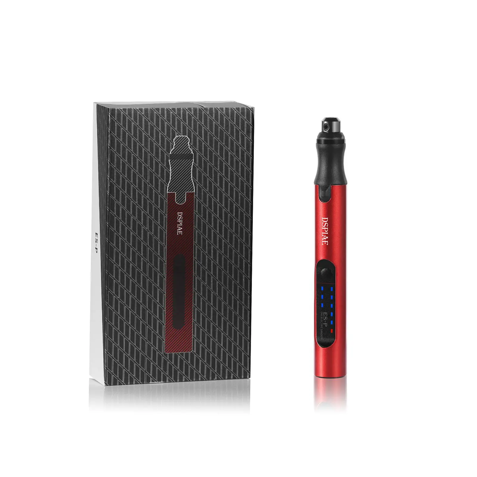 DSPIAE ES-P Portable Electric Sharpening Pen Sander Pen Power Tool Red Black Pen Type Mini Sander Sharpening Machine 10W 300MA
DSPIAE ES-P Portable Electric Sharpening Pen Sander Pen Power Tool Red Black Pen Type Mini Sander Sharpening Machine 10W 300MA