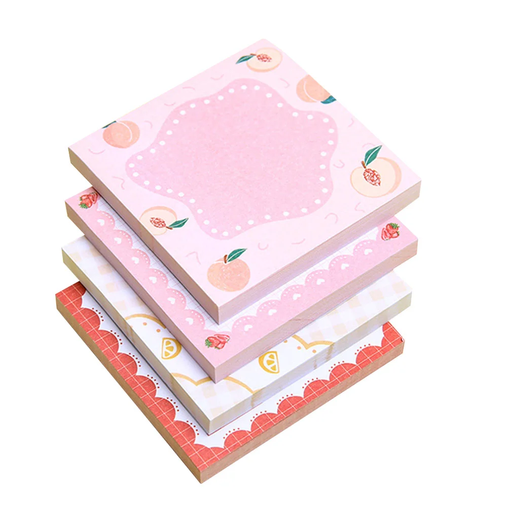 4pcs Sticky Memo Pads Office Memo Stickers School Stick Notes Self-adhesive Stickers 
4pcs Sticky Memo Pads Office Memo Stickers School Stick Notes Self-adhesive Stickers