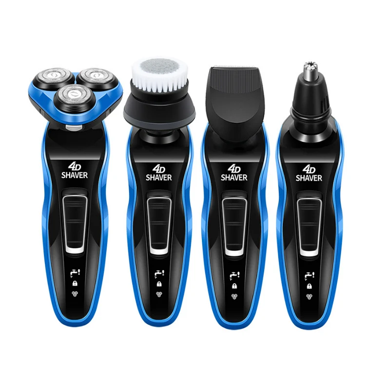 Multifunctional 4 In 1 Electric Shaver Men Washable Floating Rechargeable Beard Trimmer Whole Body Razor Shaving Machine D45
Multifunctional 4 In 1 Electric Shaver Men Washable Floating Rechargeable Beard Trimmer Whole Body Razor Shaving Machine D45