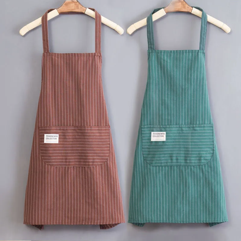 Cute Cotton Kitchen Apron Household Oil-Proof Coffee Chef Hand Wipe Sleeveless Apron With Big Pocket Women Bake BBQ Accessories
Cute Cotton Kitchen Apron Household Oil-Proof Coffee Chef Hand Wipe Sleeveless Apron With Big Pocket Women Bake BBQ Accessories