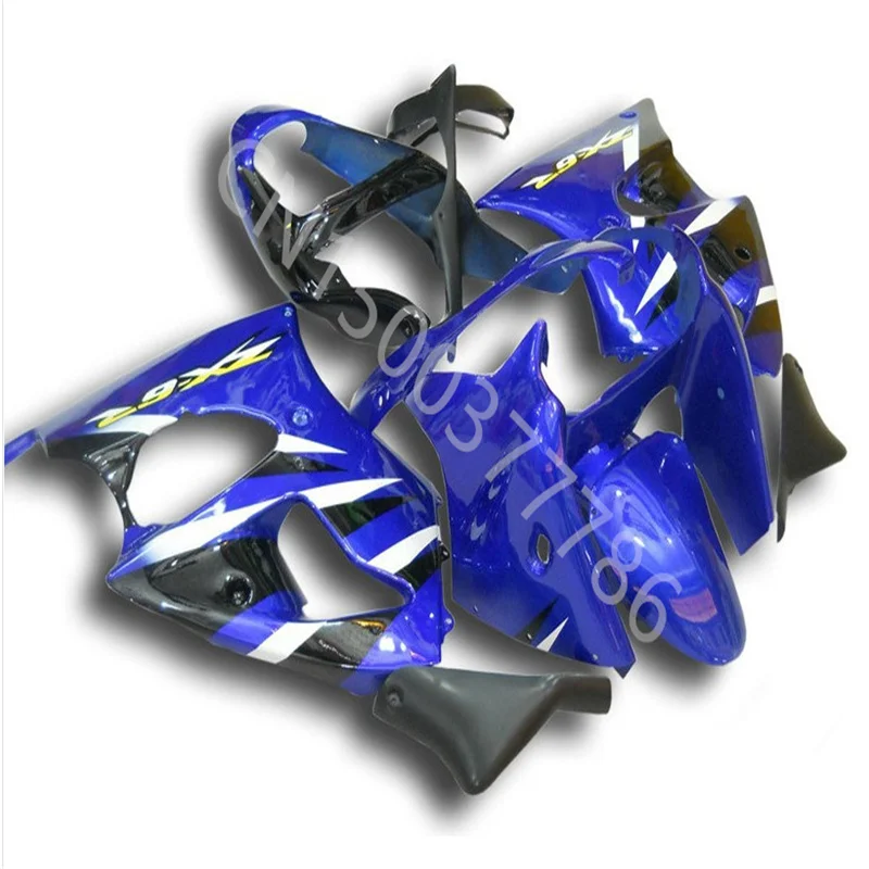 Custom Fairing Kit for KAWASAKI Ninja ZX6R 00 01 02 ZX 6R 2000 2001 2002 blue black ABS Injection Motorcycle Fairing set
Custom Fairing Kit for KAWASAKI Ninja ZX6R 00 01 02 ZX 6R 2000 2001 2002 blue black ABS Injection Motorcycle Fairing set