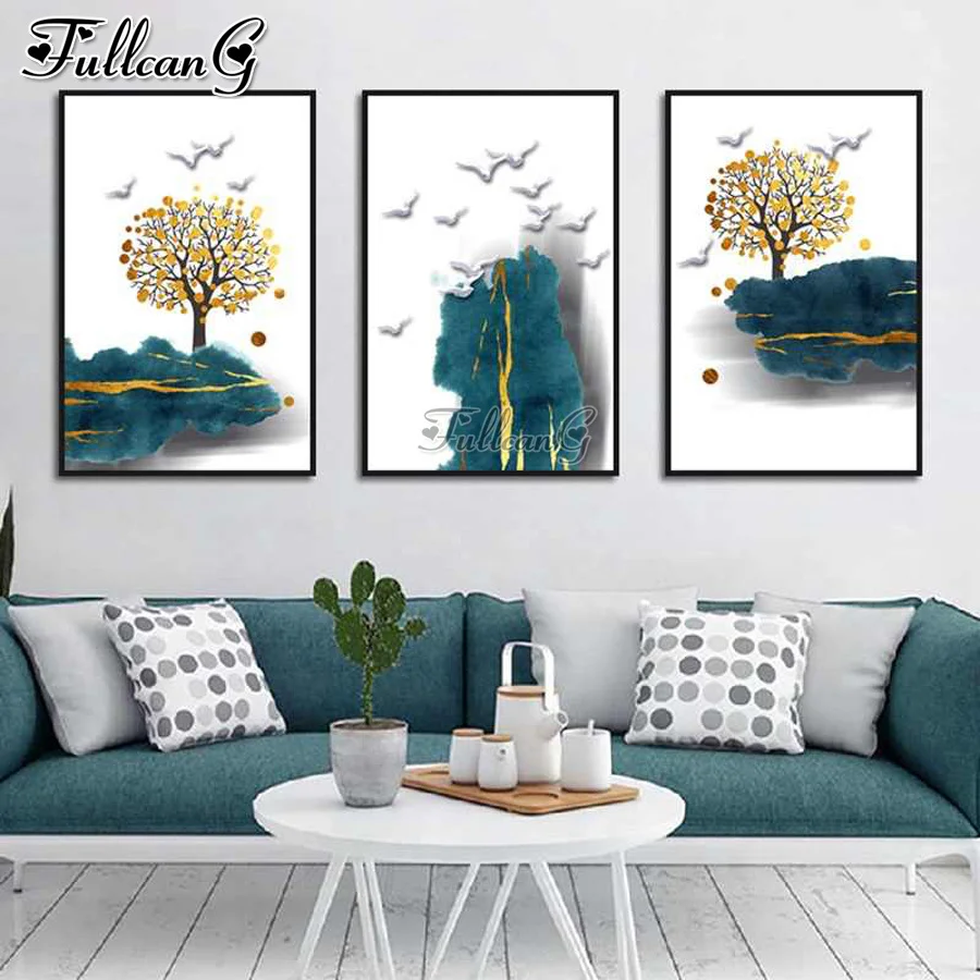FULLCANG abstract tree birds triptych 5d diamond painting landscape diy full mosaic embroidery handmade cross stitch kits FG1009
FULLCANG abstract tree birds triptych 5d diamond painting landscape diy full mosaic embroidery handmade cross stitch kits FG1009