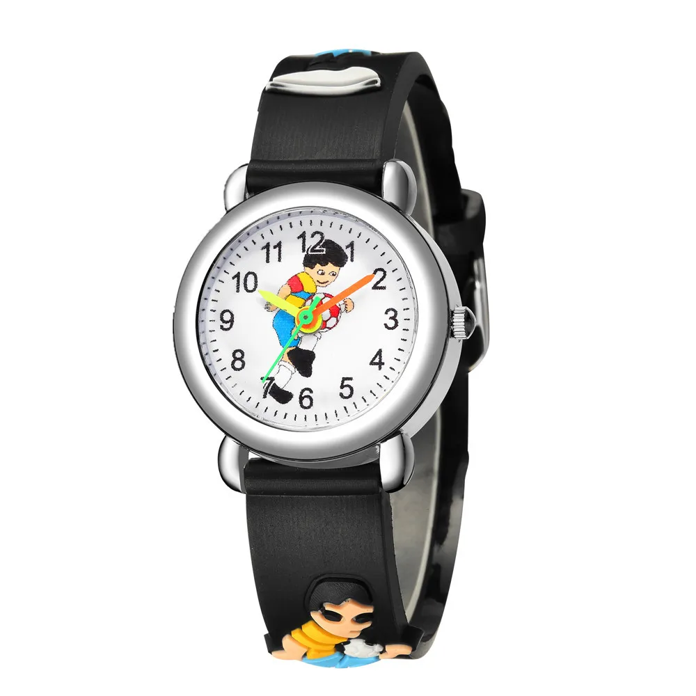 Casual Sports Kids Watch Cute 3D Boy Soccer Black Silicone Strap Arabic Digital Quartz Wristwatches Children Gift Bracelet Clock
Casual Sports Kids Watch Cute 3D Boy Soccer Black Silicone Strap Arabic Digital Quartz Wristwatches Children Gift Bracelet Clock