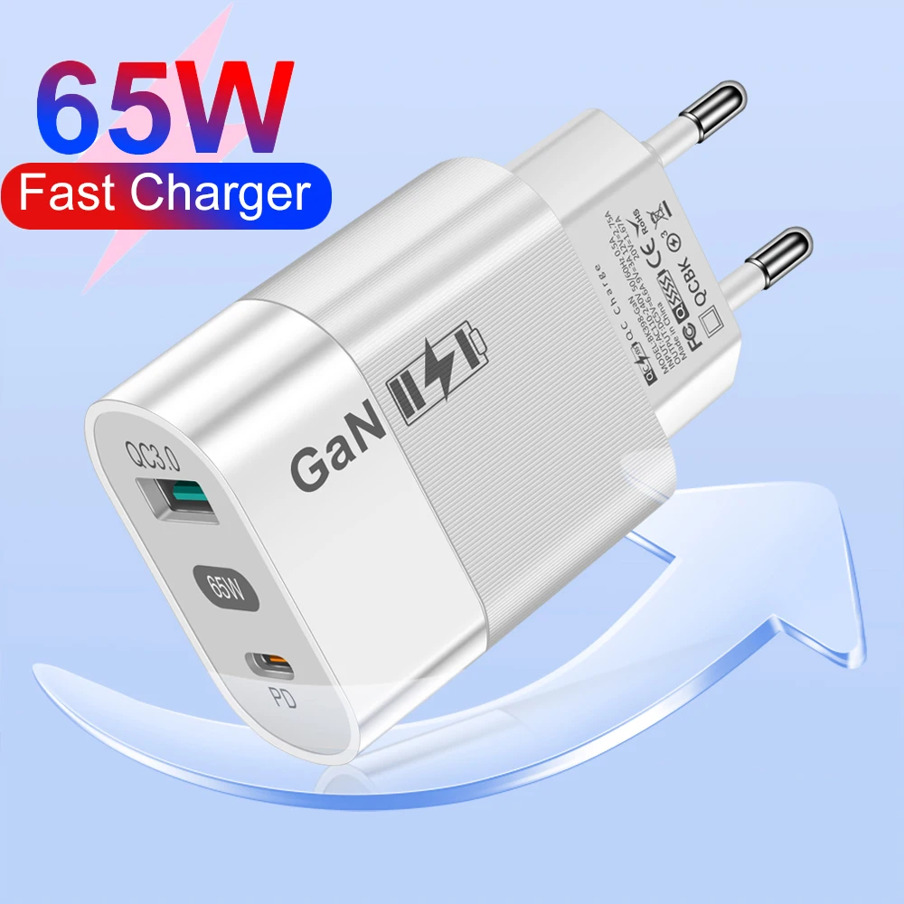 65W GaN USB C Chargers Fast Charging Charger For iPhone 14 13 Pro Max Xiaomi OnePlus Adapter QC4.0 3.0 Mobile Phone PD Chargers
65W GaN USB C Chargers Fast Charging Charger For iPhone 14 13 Pro Max Xiaomi OnePlus Adapter QC4.0 3.0 Mobile Phone PD Chargers