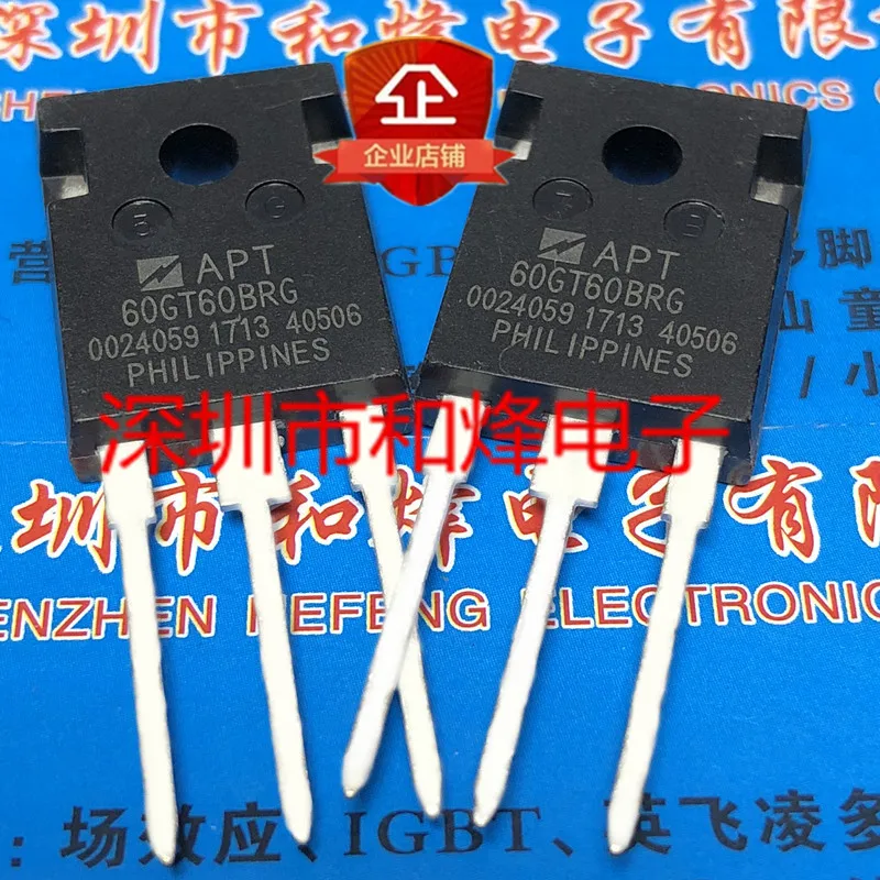

5PCS-10PCS APT60GT60BRG TO-247 600V 60A NEW AND ORIGINAL ON STOCK