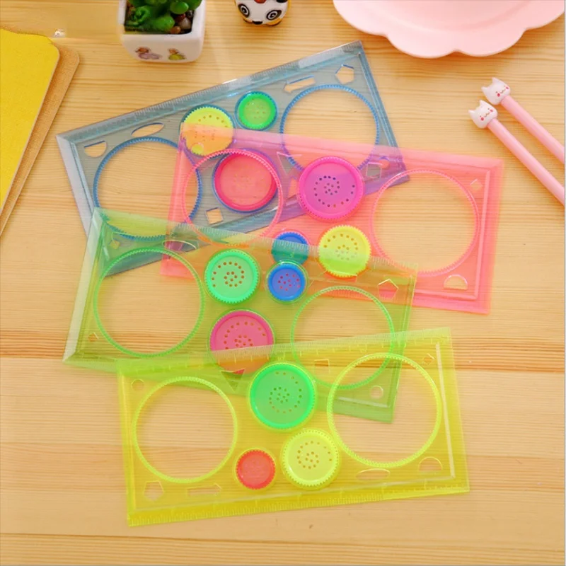 1pc Wanhua Ruler Puzzle Four-color Transparent Template Ruler Function Office For School Supplies Stationery Kawaii Accessories
1pc Wanhua Ruler Puzzle Four-color Transparent Template Ruler Function Office For School Supplies Stationery Kawaii Accessories