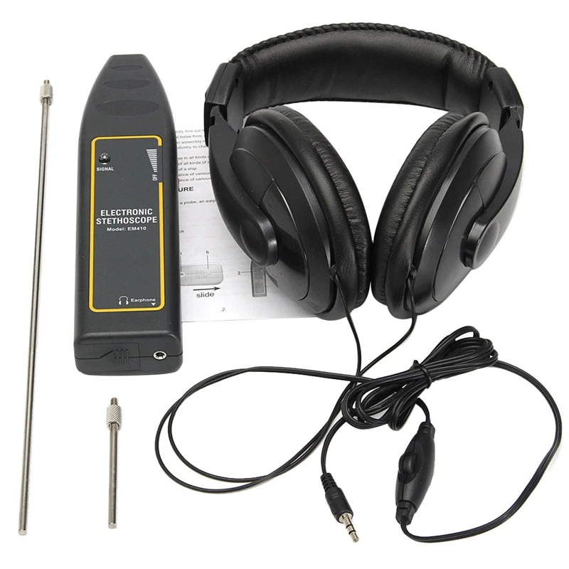 Car Cylinder Electronic Stethoscope Auto Diagnostic Tool Engine Analyzer Machine Noise Tester Car Detector Equipment
Car Cylinder Electronic Stethoscope Auto Diagnostic Tool Engine Analyzer Machine Noise Tester Car Detector Equipment