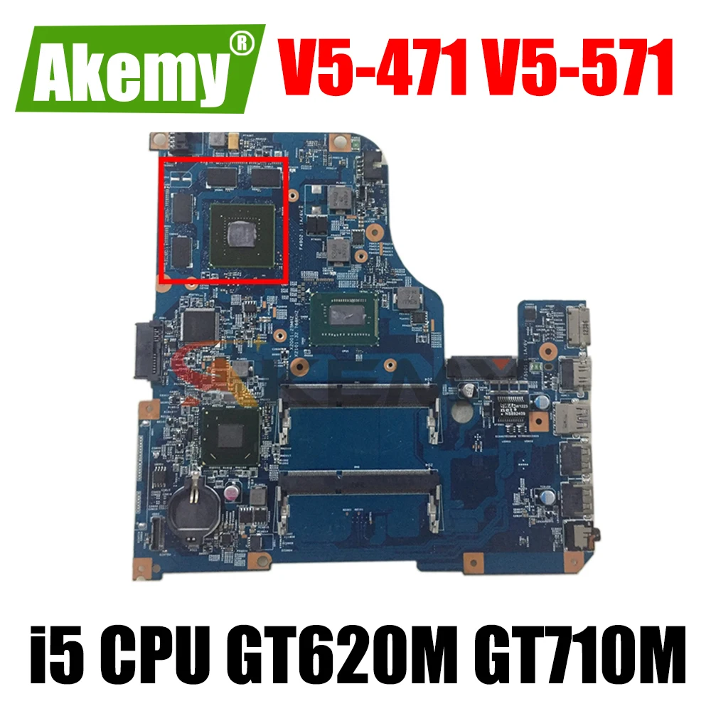 11309-2 48.4TU05.021 motherboard for ACER V5-471 V5-571 Laptop motherboard CPU i5 GPU GT620M GT710M DDR3 100% test work
11309-2 48.4TU05.021 motherboard for ACER V5-471 V5-571 Laptop motherboard CPU i5 GPU GT620M GT710M DDR3 100% test work
