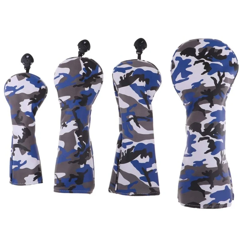 ELOS-Golf Camouflage Putter Cover Pu Waterproof Fabric Thickened Plush Wood Cover 1/3/5/Ut Wood Cover 4/Group Set
ELOS-Golf Camouflage Putter Cover Pu Waterproof Fabric Thickened Plush Wood Cover 1/3/5/Ut Wood Cover 4/Group Set