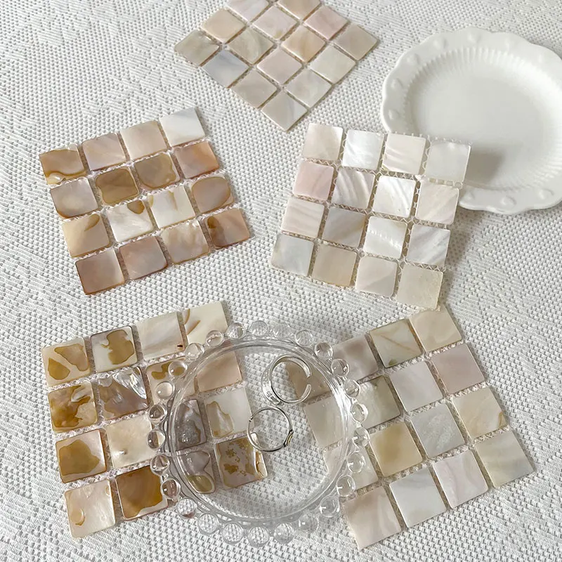 Natural Shell Coaster Mosaic Insulated Coasters Home Dining Table Decoration Protective Mat Bowl Pads Bowl Mats Small Placemat
Natural Shell Coaster Mosaic Insulated Coasters Home Dining Table Decoration Protective Mat Bowl Pads Bowl Mats Small Placemat