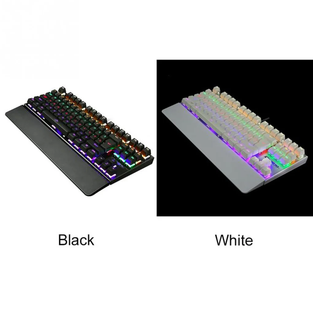 K28 Mechanical Keyboard 87 Key Lighting Gaming Keyboard Internet Cafe Illuminate Backlight
K28 Mechanical Keyboard 87 Key Lighting Gaming Keyboard Internet Cafe Illuminate Backlight
