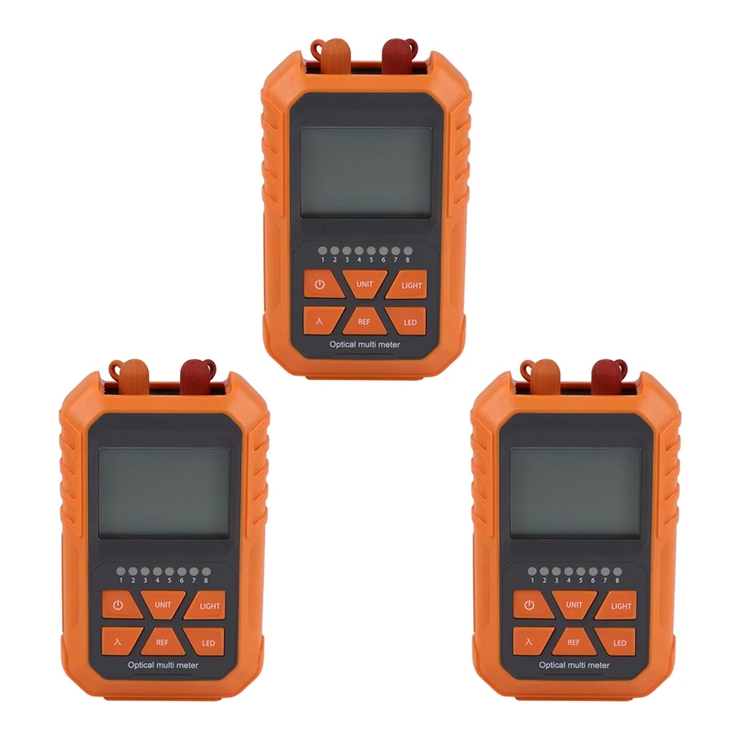 3X 3In1 Optical Power Meter Visual Fault Locator Network Cable Optical Fiber Tester 1Mw With 5Km Visual Fault Locator
3X 3In1 Optical Power Meter Visual Fault Locator Network Cable Optical Fiber Tester 1Mw With 5Km Visual Fault Locator
