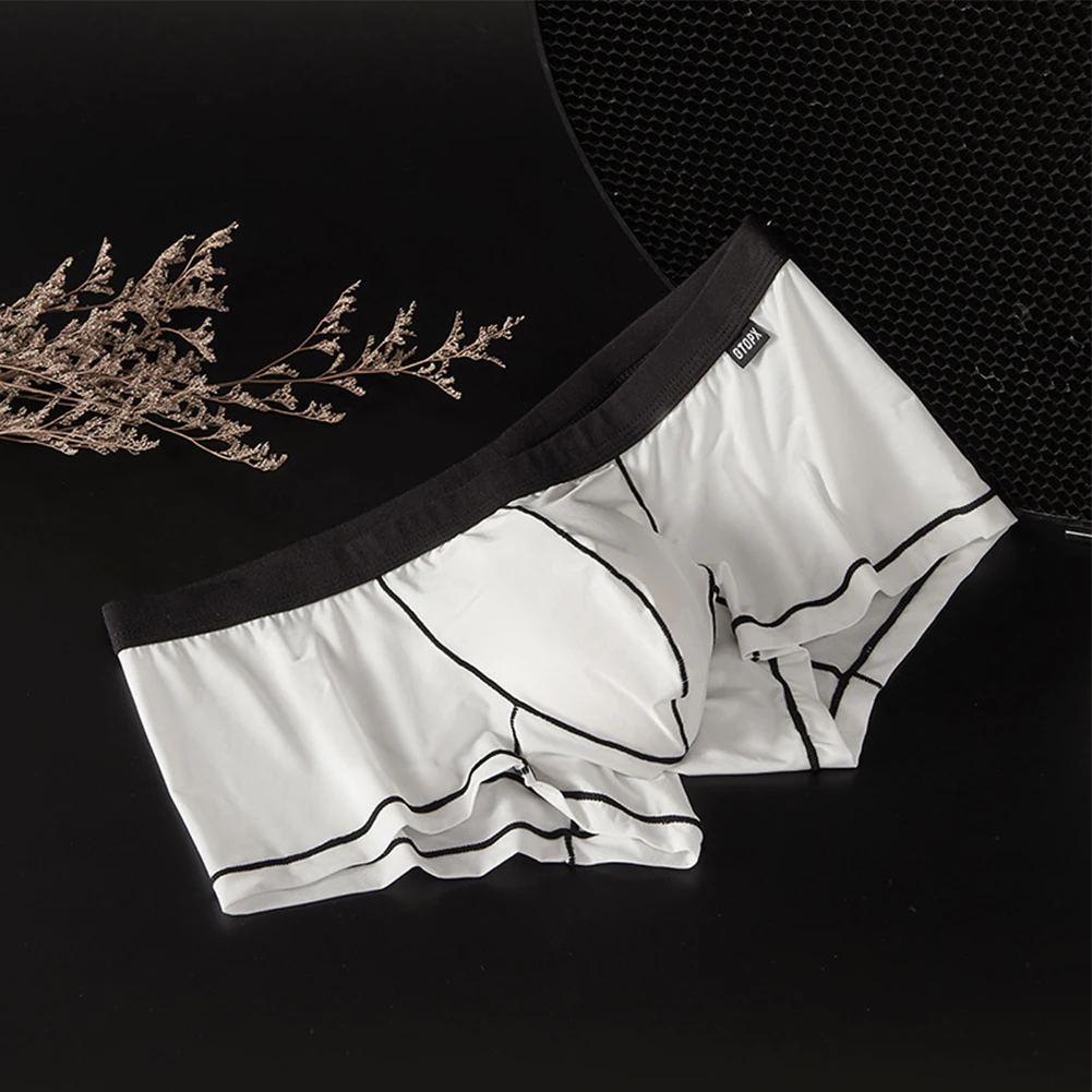 Mens Boxer Shorts Trunks U Convex Pouch Underpants Pouch Enhancing Low Waist Sweat Boxershorts Men Breathable Boxers Hombre
Mens Boxer Shorts Trunks U Convex Pouch Underpants Pouch Enhancing Low Waist Sweat Boxershorts Men Breathable Boxers Hombre