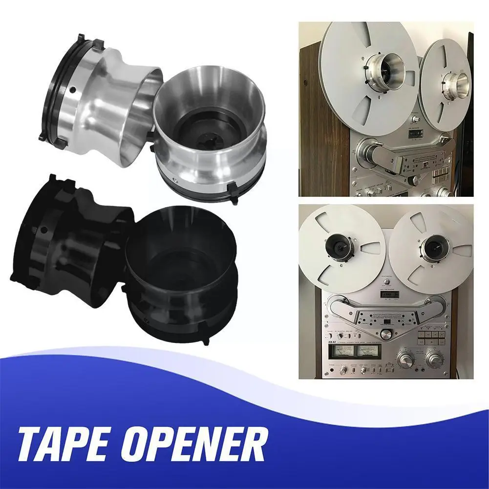 

1pair 1/4 10 Inch Opener For Studer ReVox Aluminium NAB Hub Adapter Universal Loading Device For B67 Akai Teac Etc O8J1