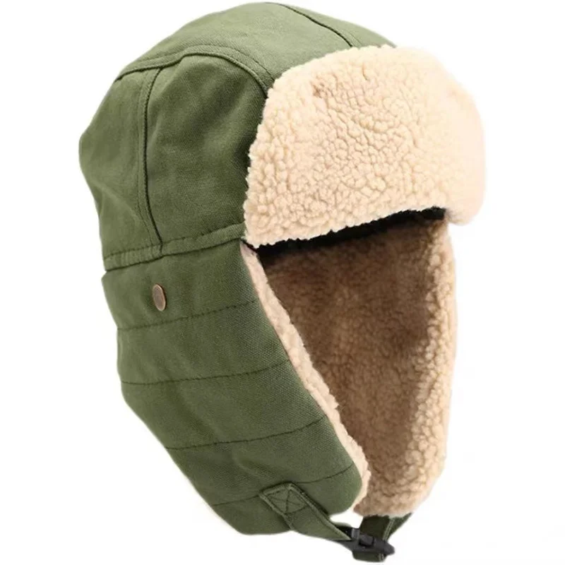 Winter Bomber Hats Men Women Warm Earflap Russian Hat Men Unisex Ear Flap Winter Hat Windproof Cycling Skiing Winter Snow Hats
Winter Bomber Hats Men Women Warm Earflap Russian Hat Men Unisex Ear Flap Winter Hat Windproof Cycling Skiing Winter Snow Hats