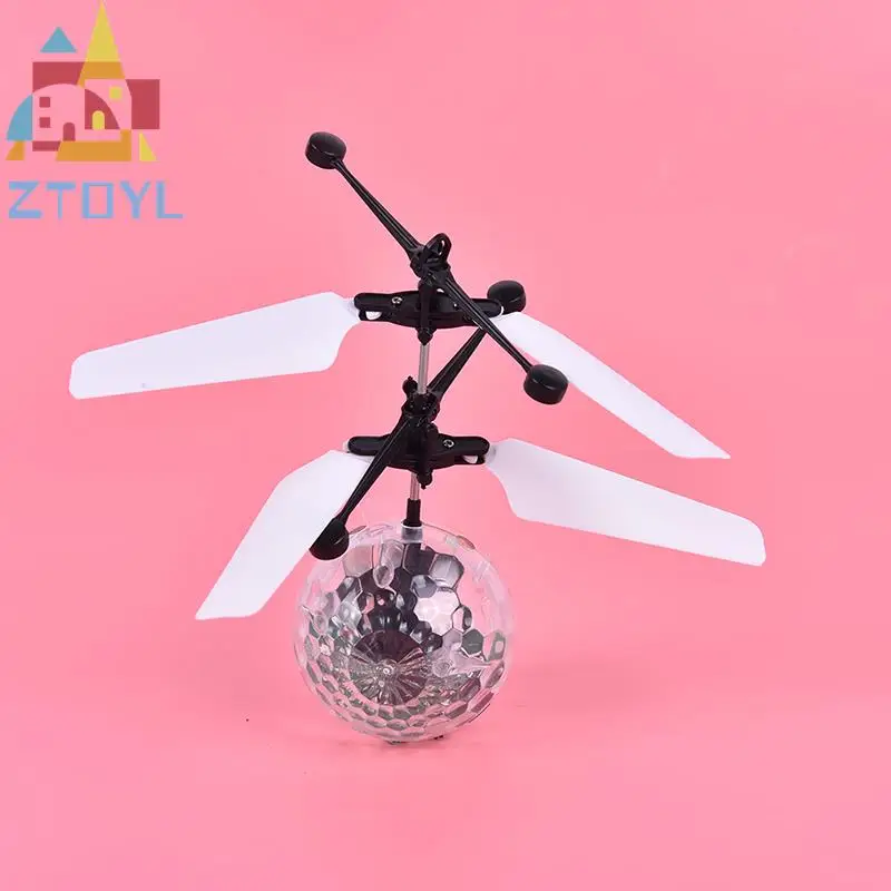 

НЛО Дрон вертолет летающие игрушки, цветной инфракрасный индукционный летающий шар с ручным управлением электрические детские игрушки хрустальный шар Летающая машина