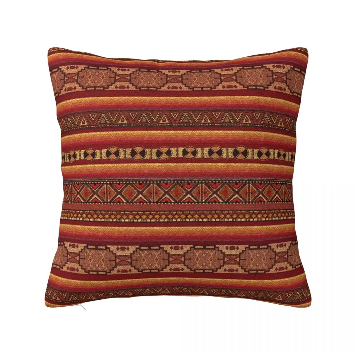

Native American Bohemian Geometric Pillowcase Soft Polyester Cushion Cover Gift Pillow Case Cover Chair Zippered 40*40cm