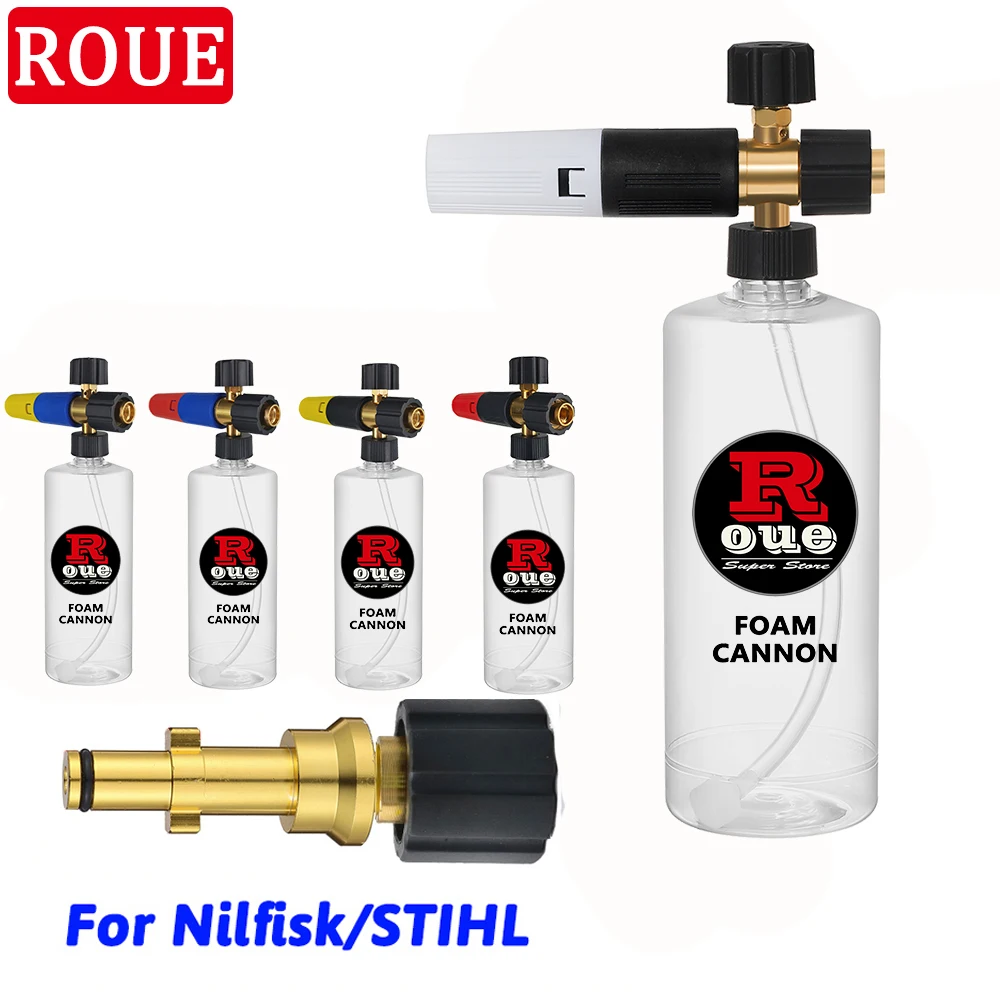 Foam Generator Foam Nozzle Cleaner High Presure Foam Lance Car Foam Wash For Gerni Nilfisk STiHL Pressure Washer Car Eash
Foam Generator Foam Nozzle Cleaner High Presure Foam Lance Car Foam Wash For Gerni Nilfisk STiHL Pressure Washer Car Eash