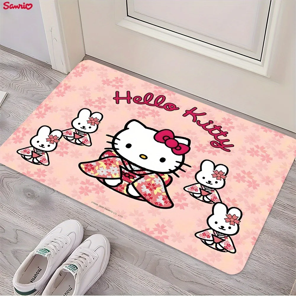 Коврик Hello Kitty в стиле кимоно, мягкий, впитывающий и нескользящий, коврики для ванной комнаты, коврики для йоги, украшение для дома
Коврик Hello Kitty в стиле кимоно, мягкий, впитывающий и нескользящий, коврики для ванной комнаты, коврики для йоги, украшение для дома