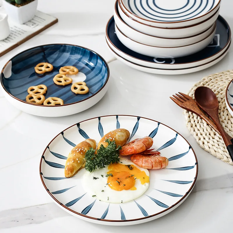 Ceramic Dinner Plates,Microwave,Oven,Dishwasher Safe,Scratch Resistant,Japanese Dinnerware,Kitchen Porcelain Serving Dishes
Ceramic Dinner Plates,Microwave,Oven,Dishwasher Safe,Scratch Resistant,Japanese Dinnerware,Kitchen Porcelain Serving Dishes