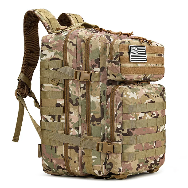 50l Tactical Backpack Trekking Camping Fishing Waterproof Bags For Men Large Capacity Travel Hunting Military Rucksacks Pouch
50l Tactical Backpack Trekking Camping Fishing Waterproof Bags For Men Large Capacity Travel Hunting Military Rucksacks Pouch