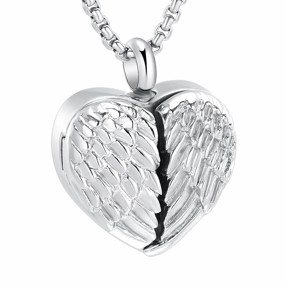 Hold Ashes - Engravable Photo Of Loved Ones /Pets Always in My Heart Cremation Urn pendant Necklace Openable Angel WIng For
Hold Ashes - Engravable Photo Of Loved Ones /Pets Always in My Heart Cremation Urn pendant Necklace Openable Angel WIng For