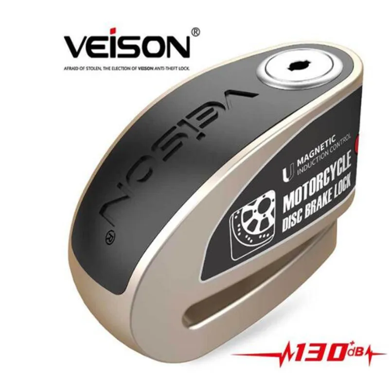 Waterproof Motorcycle Alarm Lock Bike Disc Lock Warning 130DB Security Anti Theft Brake Rotor Padlock Disc Brake Lock
Waterproof Motorcycle Alarm Lock Bike Disc Lock Warning 130DB Security Anti Theft Brake Rotor Padlock Disc Brake Lock