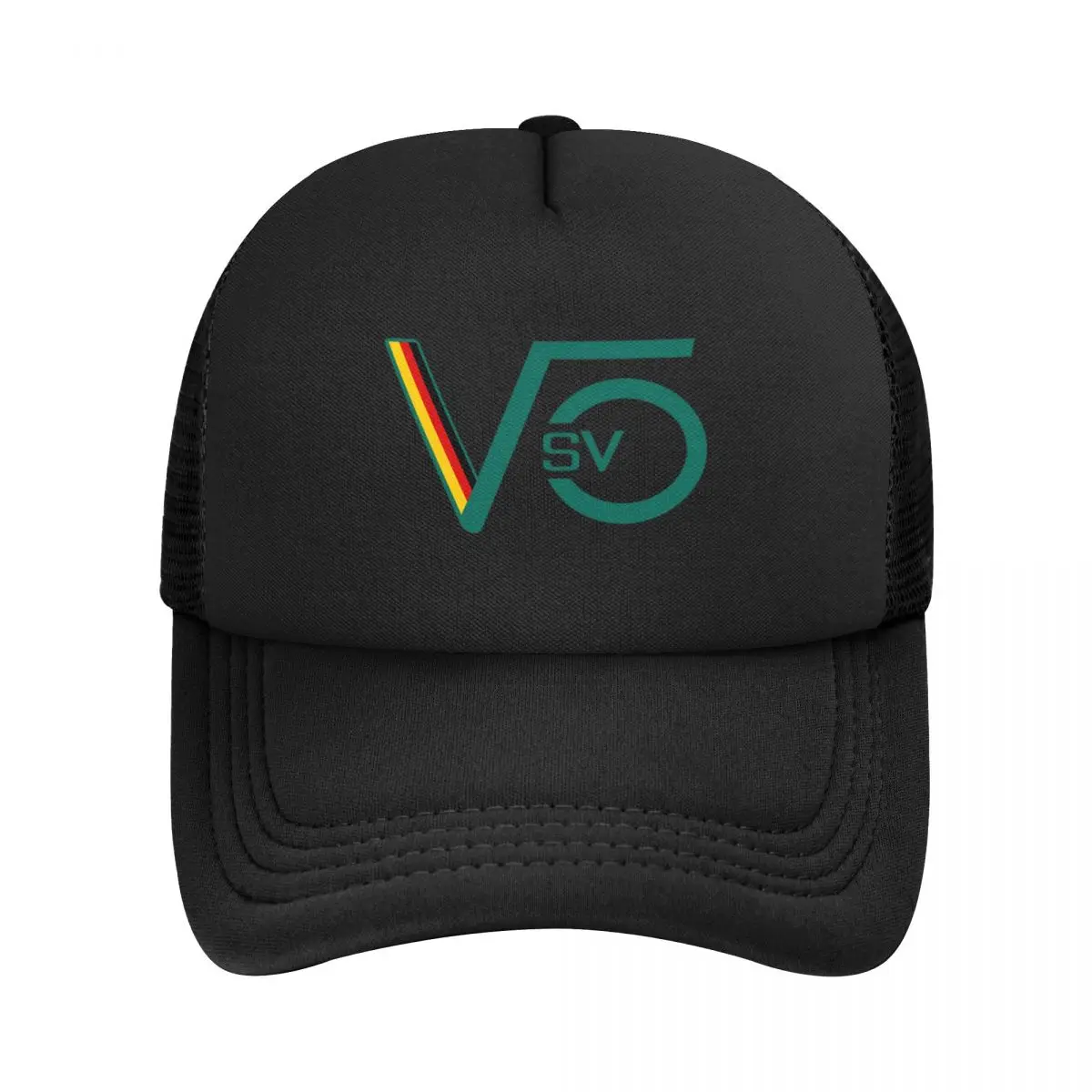 Себастьян Феттель с логотипом SV5 F1 2022 сетчатые бейсболки Snapback повседневные