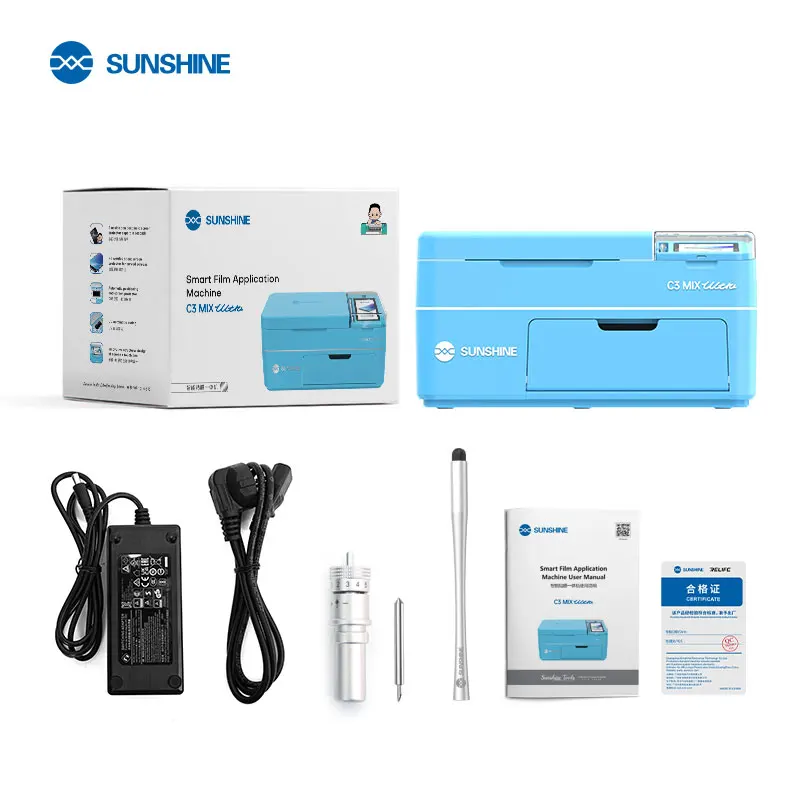 SUNSHINE C3 Mix Ultra 2-в-1 Интеллектуальная машина для резки и ламинирования пленки
SUNSHINE C3 Mix Ultra 2-в-1 Интеллектуальная машина для резки и ламинирования пленки