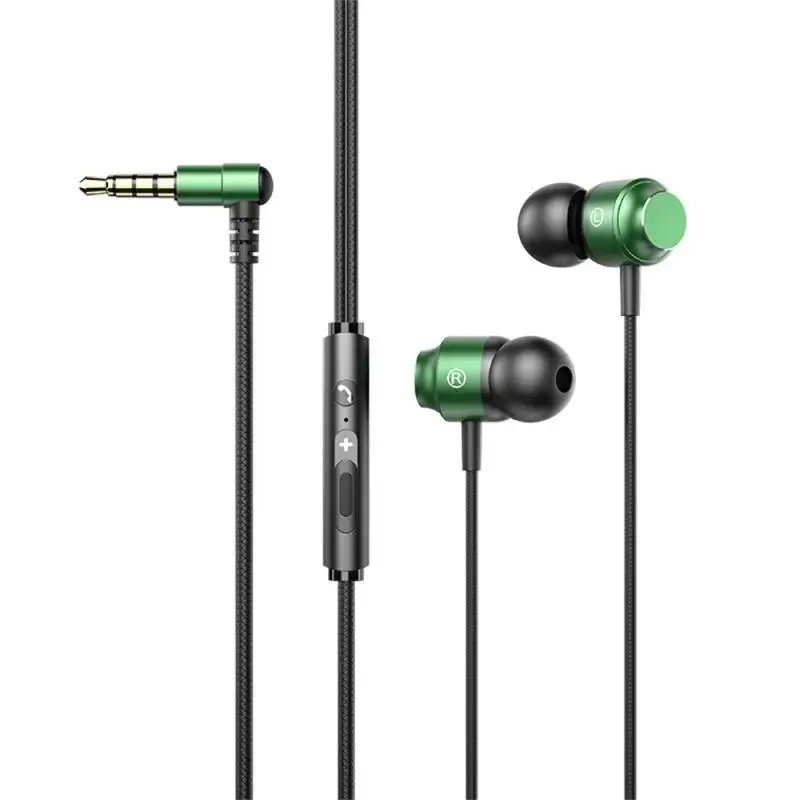 In-ear Common Headset With Mic Subwoofer Sports Earphones Comfortable Headphones For Android Adjustable Earphone Wired Earpiece
In-ear Common Headset With Mic Subwoofer Sports Earphones Comfortable Headphones For Android Adjustable Earphone Wired Earpiece