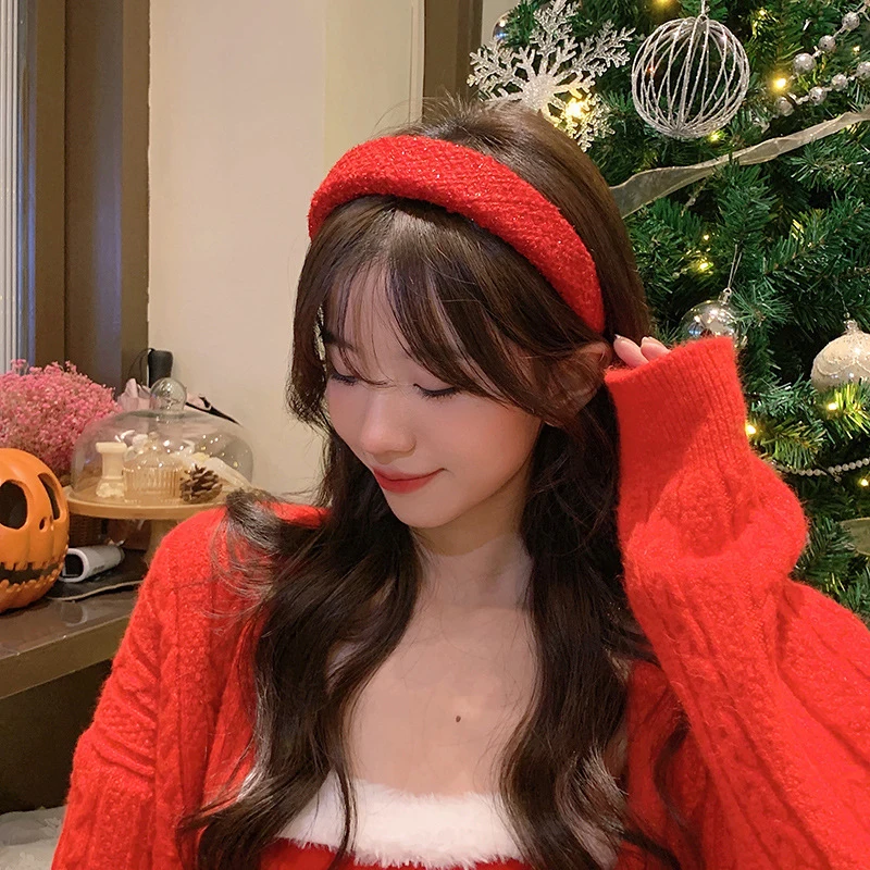 Sweet New Year Red Hair Hoop Hair Accessories Hair Hoop Striped Hair Hoop Korean Style Hair Hoop Temperament Headwear
Sweet New Year Red Hair Hoop Hair Accessories Hair Hoop Striped Hair Hoop Korean Style Hair Hoop Temperament Headwear