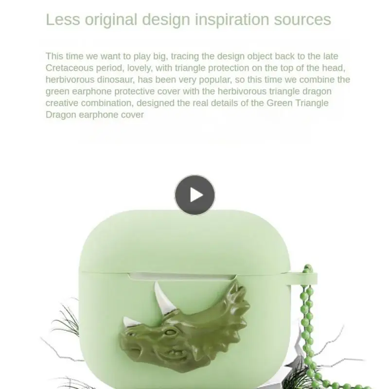 Applicable Apple 3 Generation Protective Sleeve Earphone Shell Portable Soft Shell Cartoon Dinosaur Headphone Set All Inclusive
Applicable Apple 3 Generation Protective Sleeve Earphone Shell Portable Soft Shell Cartoon Dinosaur Headphone Set All Inclusive