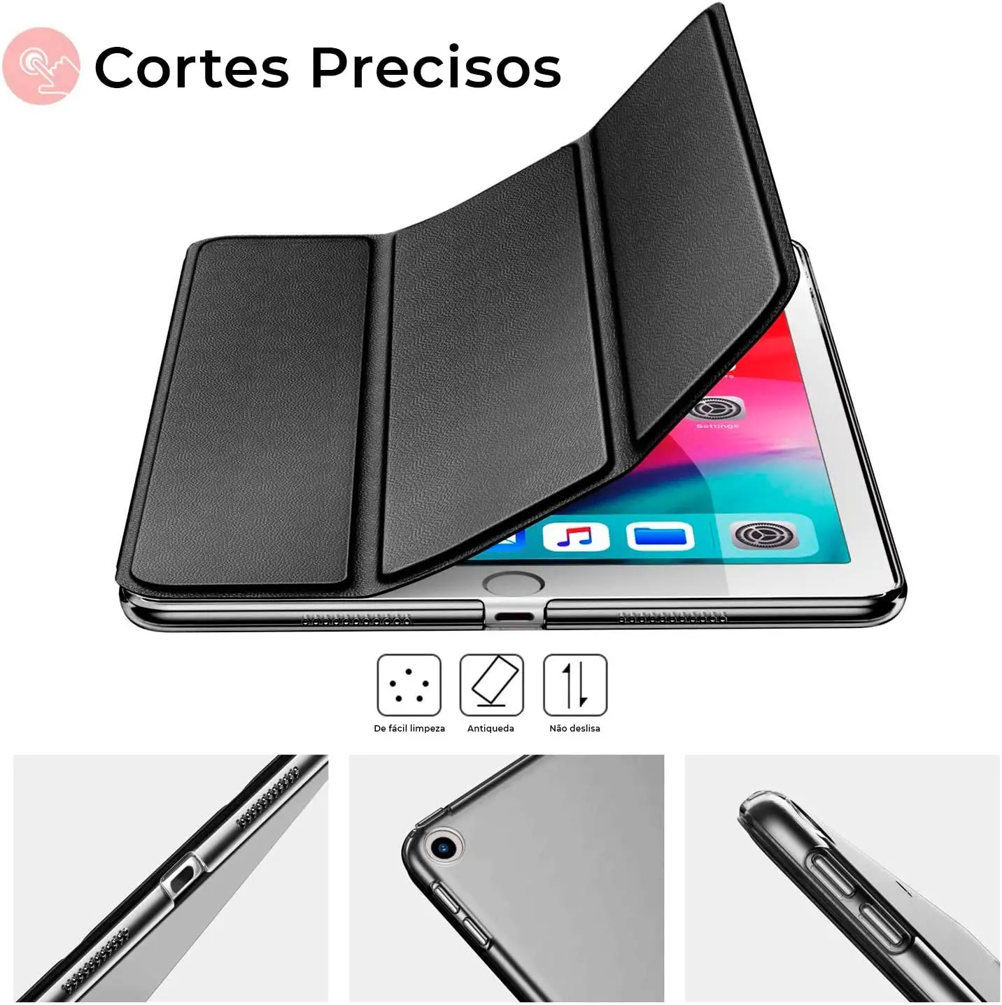 NEW For iPad 7a 8a and 9th Generation 10.2 Premium Leather Case Shockproof Black
NEW For iPad 7a 8a and 9th Generation 10.2 Premium Leather Case Shockproof Black