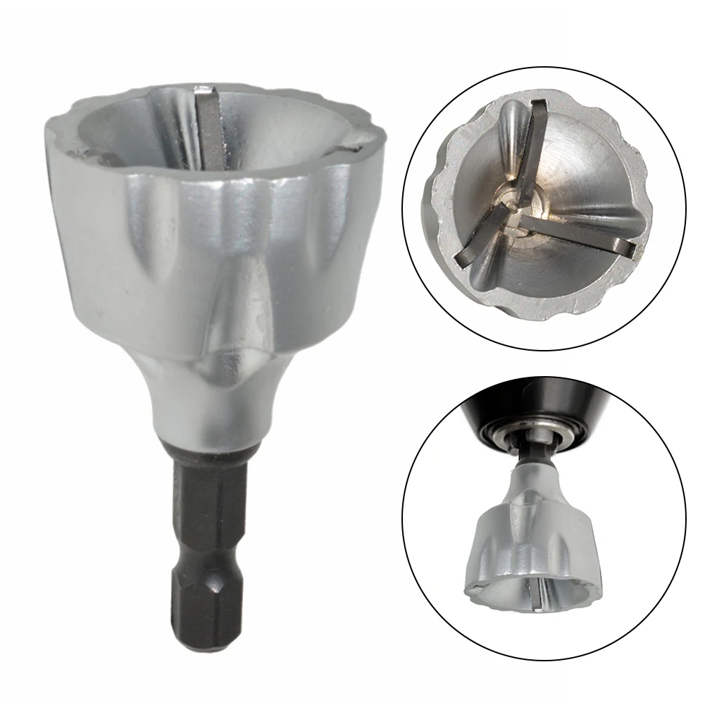 3-19mm External Chamfer Deburring Tool 3 YG8 Blades HSS Alloy Steel 1/4'' Hex Shank Extra Large Clean Bolt Ends
3-19mm External Chamfer Deburring Tool 3 YG8 Blades HSS Alloy Steel 1/4'' Hex Shank Extra Large Clean Bolt Ends